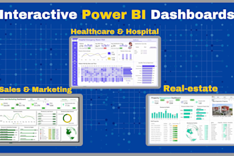 make custom power bi dashboard with dax and power query