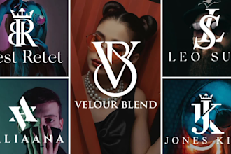 create luxury fashion streetwear clothing brand logo
