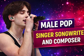 produce a full pop song with vocals, lyrics and music production