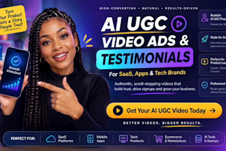 ai ugc video ads ai commercial ads ai video ad ugc ads for your product