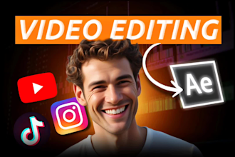 edit your all type video like tik tok, instragram,youtube