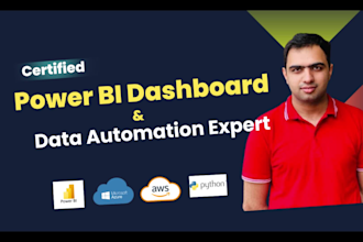 create power bi dashboard and reports
