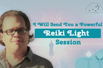 send you a powerful reiki healing light session
