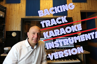play backing tracks with full orchestra arrangements in a pro rec studio