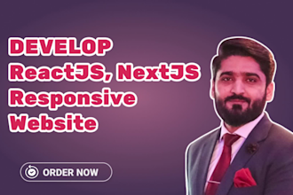 do figma to react js, figma to next js website development