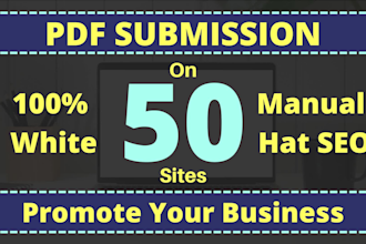 do 50 PDF submissions on top sharing sites