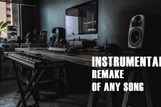 create or remake the instrumental of any song