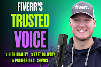 do a conversational deep male voiceover