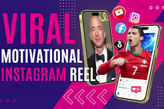 deliver motivational instagram videos, motivational speech videos