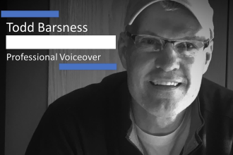 record a professional american male voice over narration