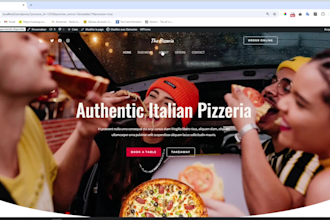 build online ordering sites for restaurants