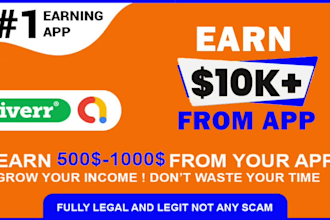 make top money making earning app and game for passive income