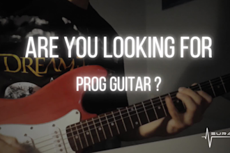 record prog metal rock guitar