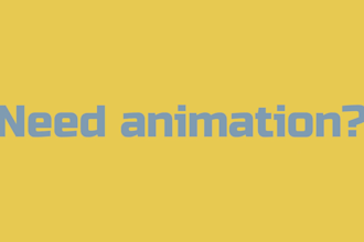 make custom logo animations, gifs and motion graphics