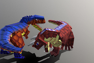 do model, texture, animation, and particle for your addon