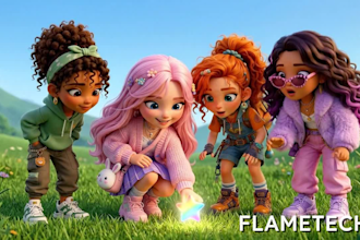 create kids animation disney ai kids storytelling children storybook animation