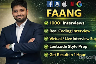take mock coding interviews for faang dsa and leetcode preparation