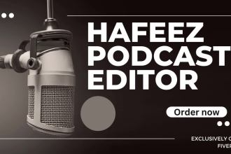 edit and clean podcast audio, video editing, mixing professionally