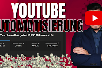 seien sie ihr gesichtsloser youtube automatisierungs videoersteller und kanalman