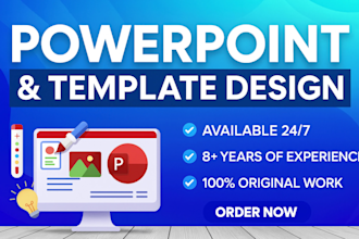 create editable canva templates and powerpoint presentation design