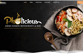 build food delivery service website wix restaurant website wordpress restaurant