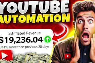 setup youtube automation channel, create cash cow videos, top 10 faceless videos