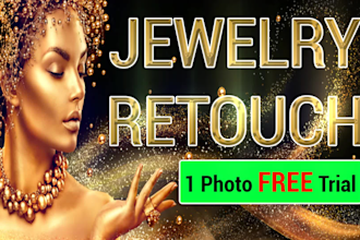 jewelry retouch product photo editing background removal