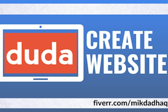 do professional website in duda
