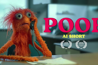 ai movie, cinematic ai short, animated ai film, ai music video, 2d animated kids