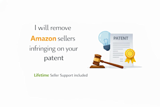 remove amazon sellers infringing on your patent