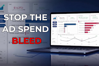 develop a tactical marketing and ad spend power bi dashboard