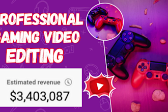 do gaming video editing and twitch stream highlight