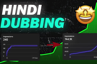 dub or voiceover your youtube videos in hindi