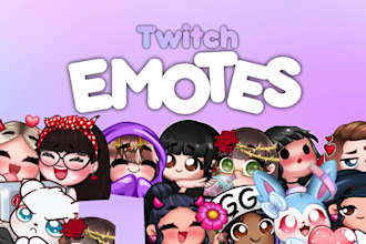 create animated custom twitch emotes and sub bagdes