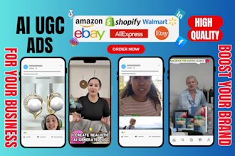 create ai ugc ads for your product or brand