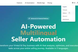 build ai saas for etsy, shopify, woocommerce seller automation