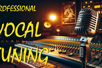 tune, edit and mix a quality voice track for your song