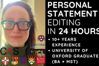 proofread and edit your ai personal statement