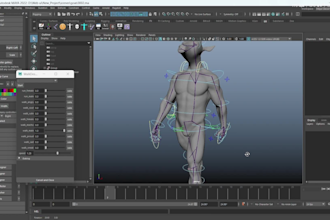 do 3d character rigging in maya, unreal, or unity for games