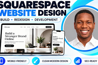 build squarespace website design redesign squarespace website development