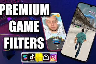 premium game filters tiktok instagram fb deepar sparkar eh
