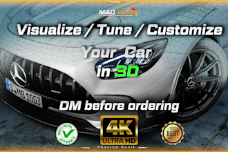 render your car in 3d