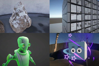 create shaders and vfx for unity game engine