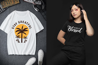 do quotes and slogans t shirt design