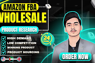do amazon fba wholesale product hunting and product research