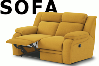 create 3d visualisation of sofa, couch