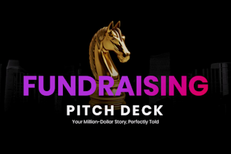 create an investor pitch deck for startup fundraising and capital raising