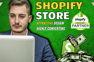 create your ecommerce high conversion with shopify