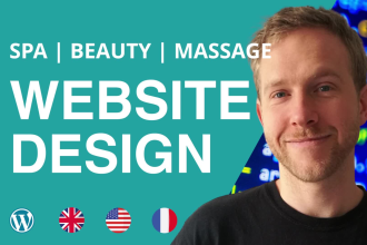 craft a massage, or beauty spa website