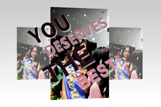 do hollywood level memorial graduation or birthday slideshow